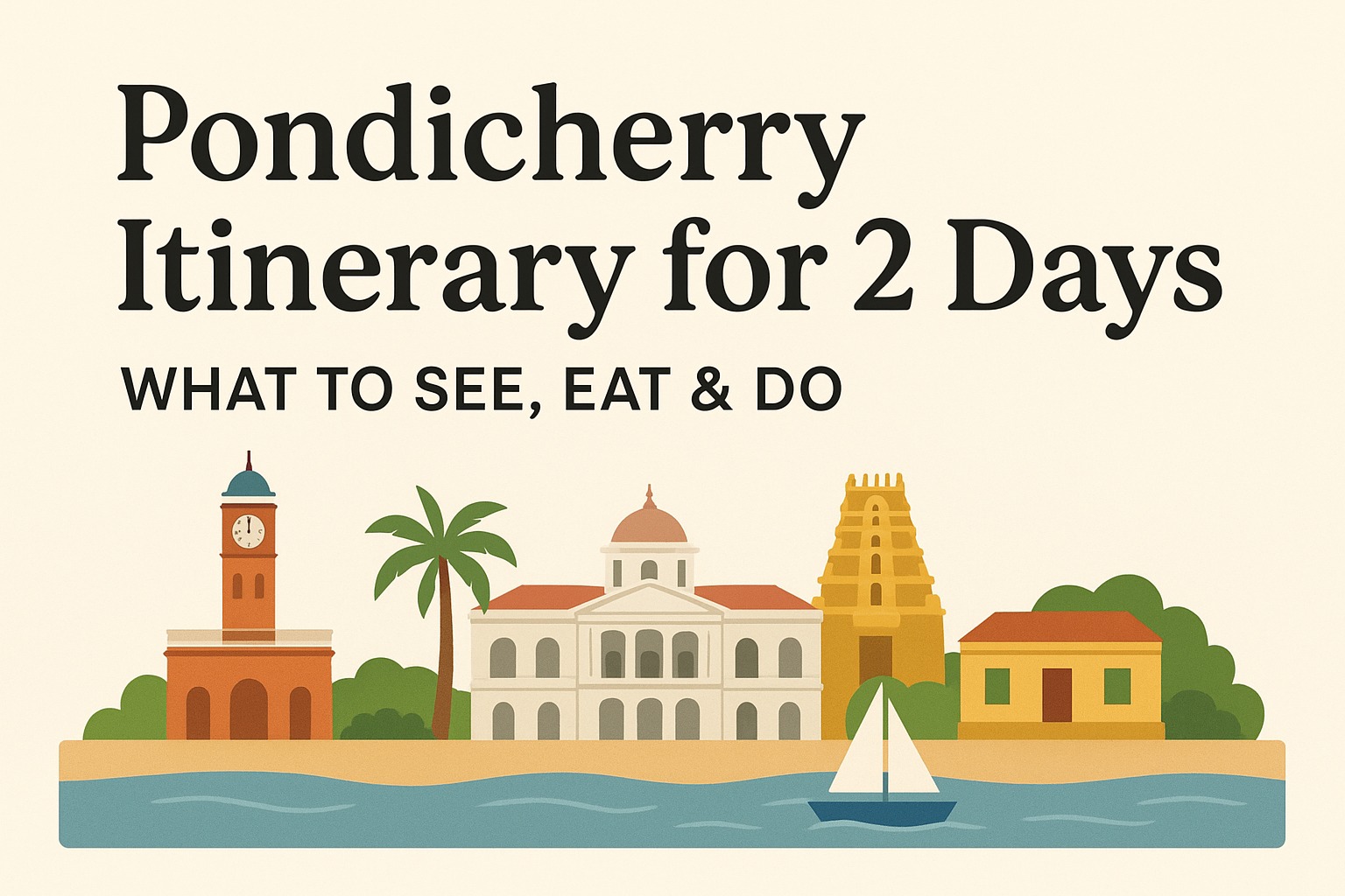 Pondicherry Itinerary for 2 Days