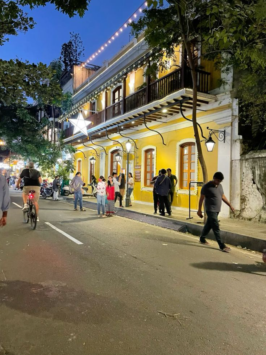 Evening Walks in White Town