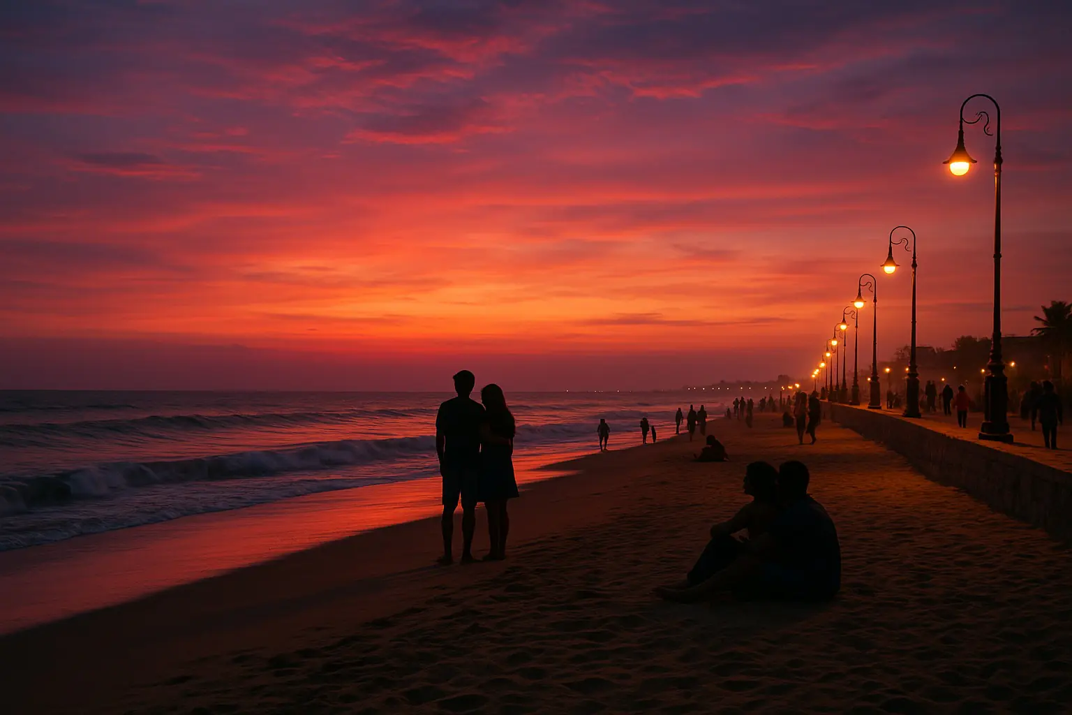 Nights in Pondicherry Beaches Create Lifelong Memories