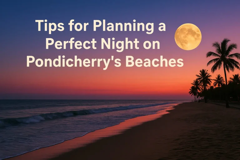 Tips for Planning a Perfect Night in Pondicherry Beaches