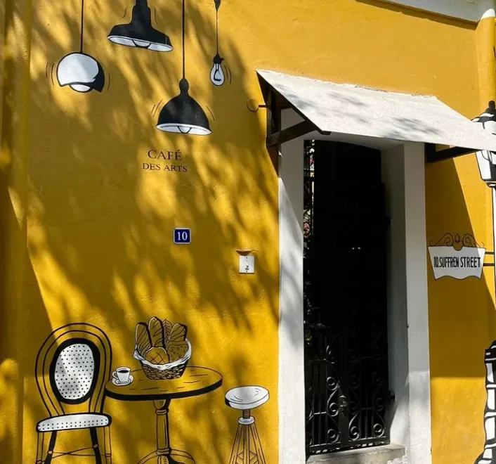 Photographing the Yellow Wall