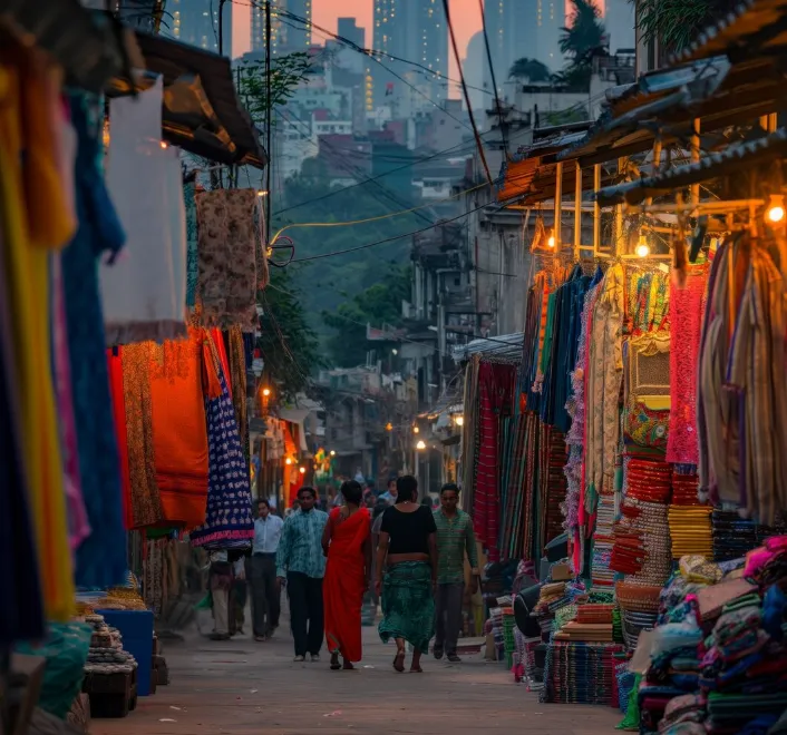 Pondicherry filled with quiet streets