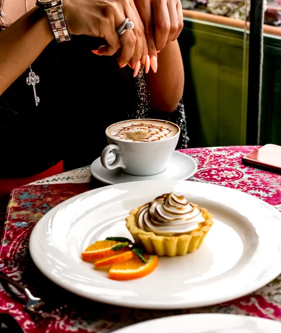 Cafés for Coffee and Desserts
