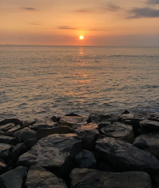 Walk at Rock Beach